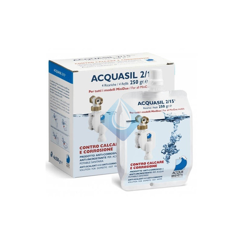 RICARICA ACQUASIL 2/15 MINIDUE ACQUABREVETTI 1kg