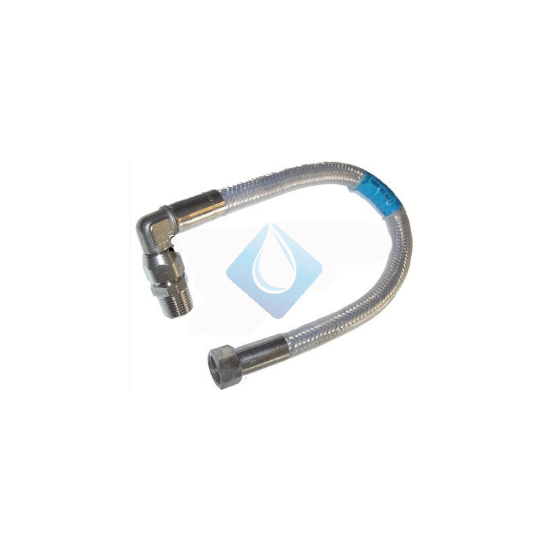  conexión flexible metálico en acero inoxidable con enchufe de seguridad