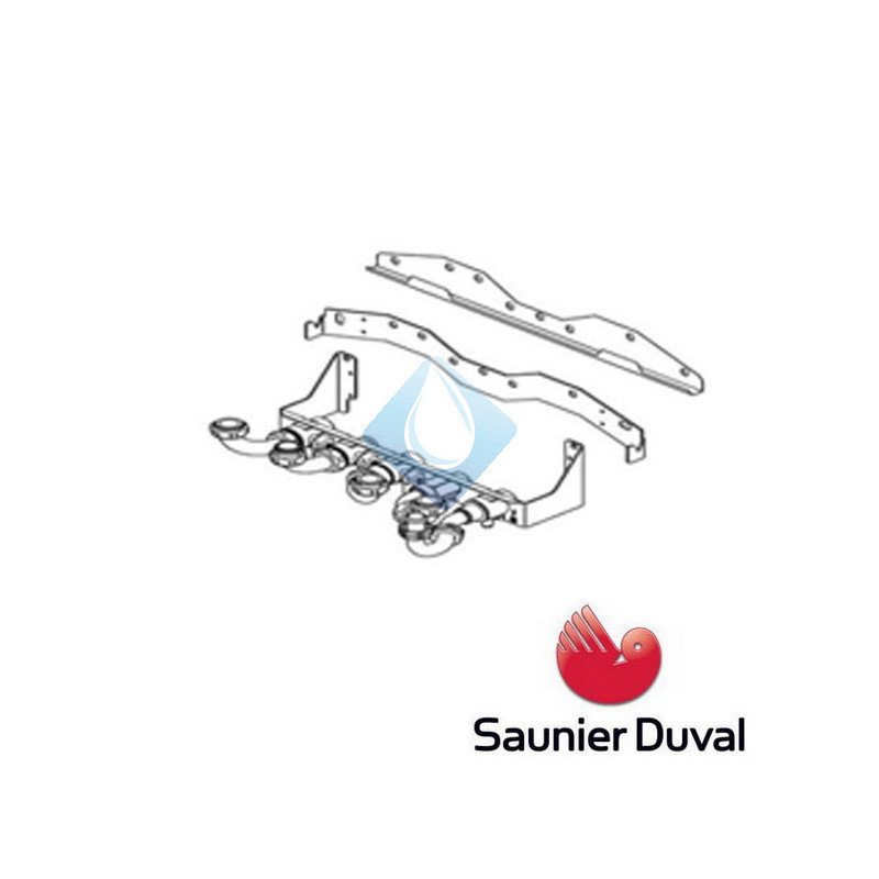 Placa de conexiones sustitución directa caldera Saunier Duval   