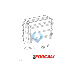 Grupo Intercambiador con serpentín Forcali 6 ltros