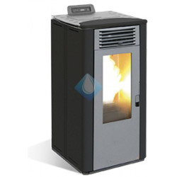 Estufa de aire caliente para pellets  de 10,10 kW