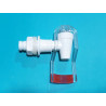 Grifo de Plastico para Dispensador de Agua Tipo de Empuje - Blanco Rojo