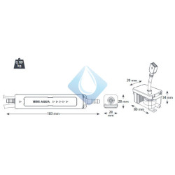 Bomba de desagüe para aire acondicionado MINI ASPEN