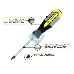 Destornillador PHILIPS  1x100 mm