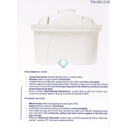 Jarra purificadora de agua THULOS TH-HS-518