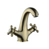 Monobloc lavabo Época Bronce cierre cerámico