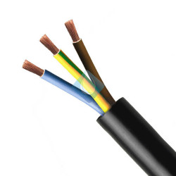 Cable Manguera Negro 3 x 1.5mm² RV-K 3G (Corte a Medida)