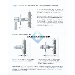 Tornillo llave arco