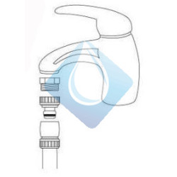Adaptador atomizador griferia  H22/1000 x 3/4"