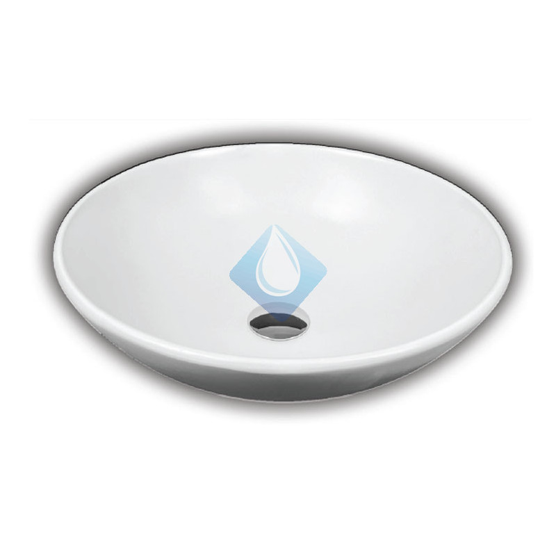 Lavabo Oval sobre encimera Solid Surface