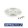 Rejilla sumidero redonda piscina 1 1/2" AstralPool hormigon