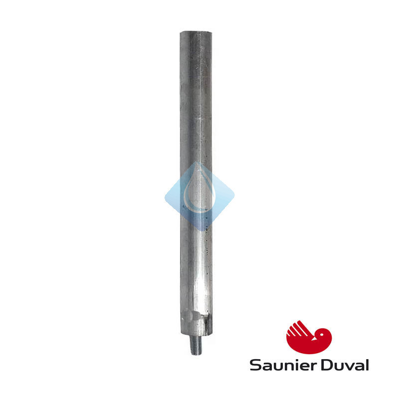Anodo de magnesio para termo SAUNIER DUVAL Medidas: 36,40 x 160mm 30 a 100  litros SDC 100 V