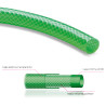 Manguera flexible de PVC de triple capa