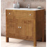 Mueble de lavabo Nogal