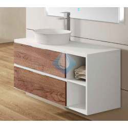 Mueble para lavabo sobre encimera