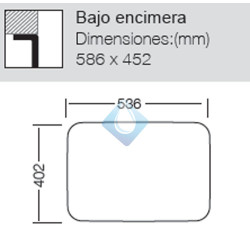 Fregaderos bajo encimera