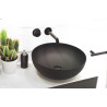 Lavabo negro para baño