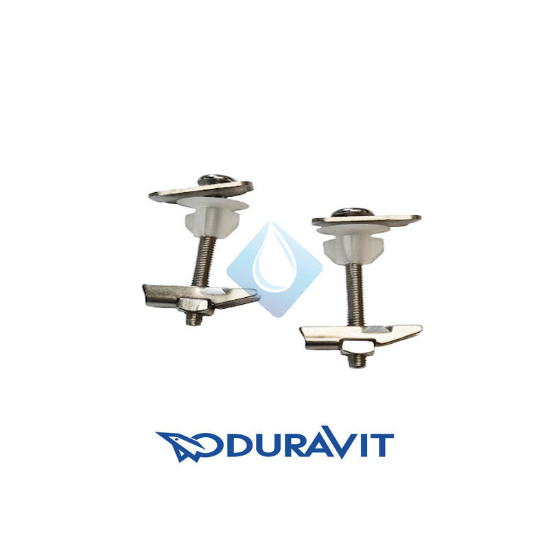 Kit bisagras asiento inodoro Sensowash slim duravit