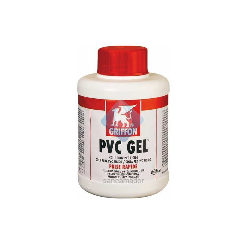 Pegamento PVC Gel 500 ml Griffon