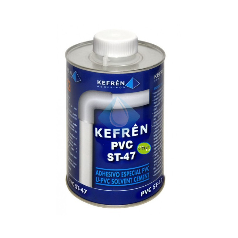 Pegamento KEFREN PVC ST-47 bote 250 ml. Con pincel.