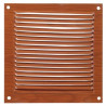 Rejilla color madera 150 x 150 mm ventilación Atornillar