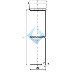 Tubo PPA 110 Ø Insonorizado L300