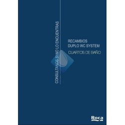 Recambios Roca para DUPLO  Series:      BASIC WC  system  
