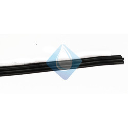 Cable paralelo  telefónico Negro 9005 2x5/10 +1 x 0.7 mm2